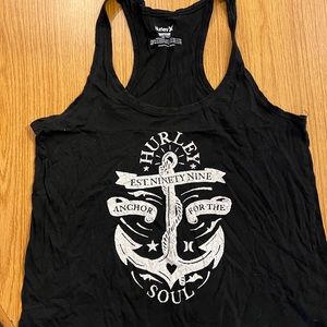 Hurley tank top. Sz large